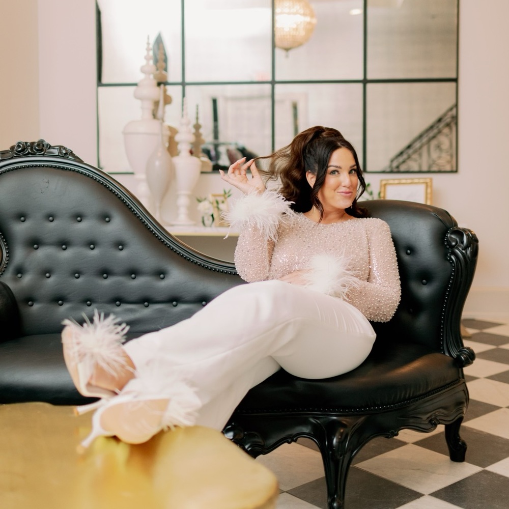 Nadine Merabi Bridal Jumpsuit